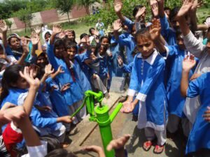 Hand Pump Installation Project with Muslim Charity UK.